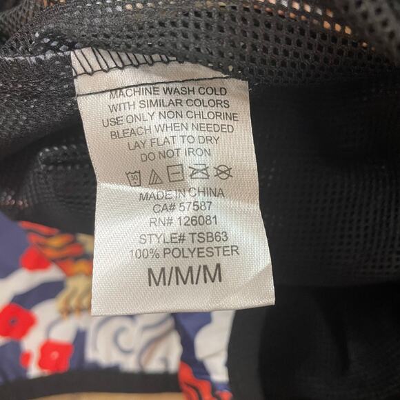 Reason Brand Tiger Print Windbreaker Hoodie Jacket Men’s Medium NWT Streetwear - Picture 4 of 8